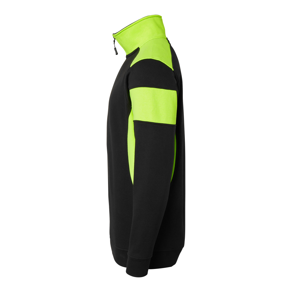 Produktbild för 222 Sweat Black/fluorescent yellow Unisex