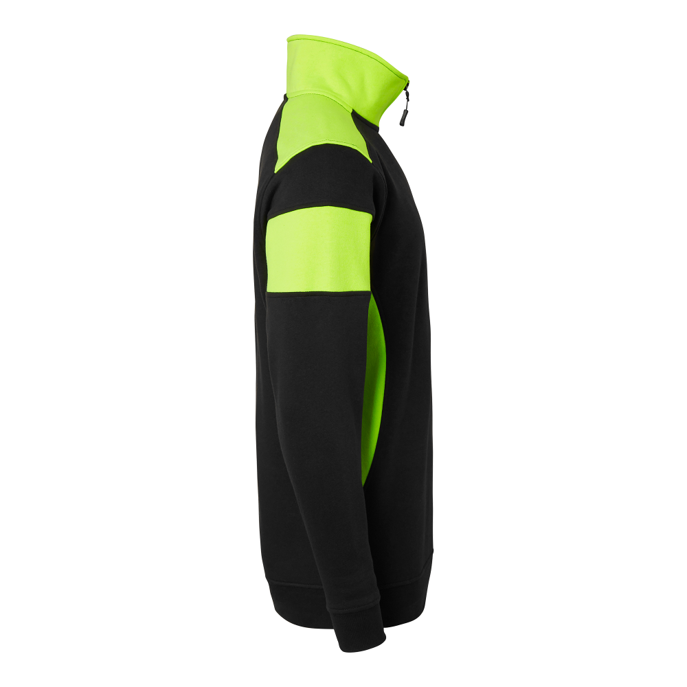 Produktbild för 222 Sweat Black/fluorescent yellow Unisex