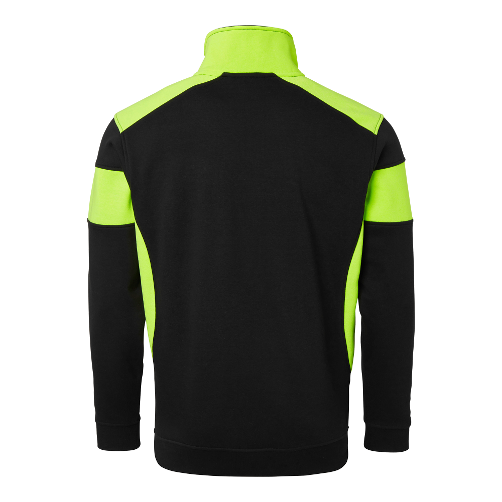 Produktbild för 222 Sweat Black/fluorescent yellow Unisex