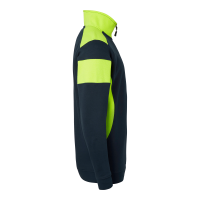 Produktbild för 222 Sweat Navy/fluorescent yellow Unisex