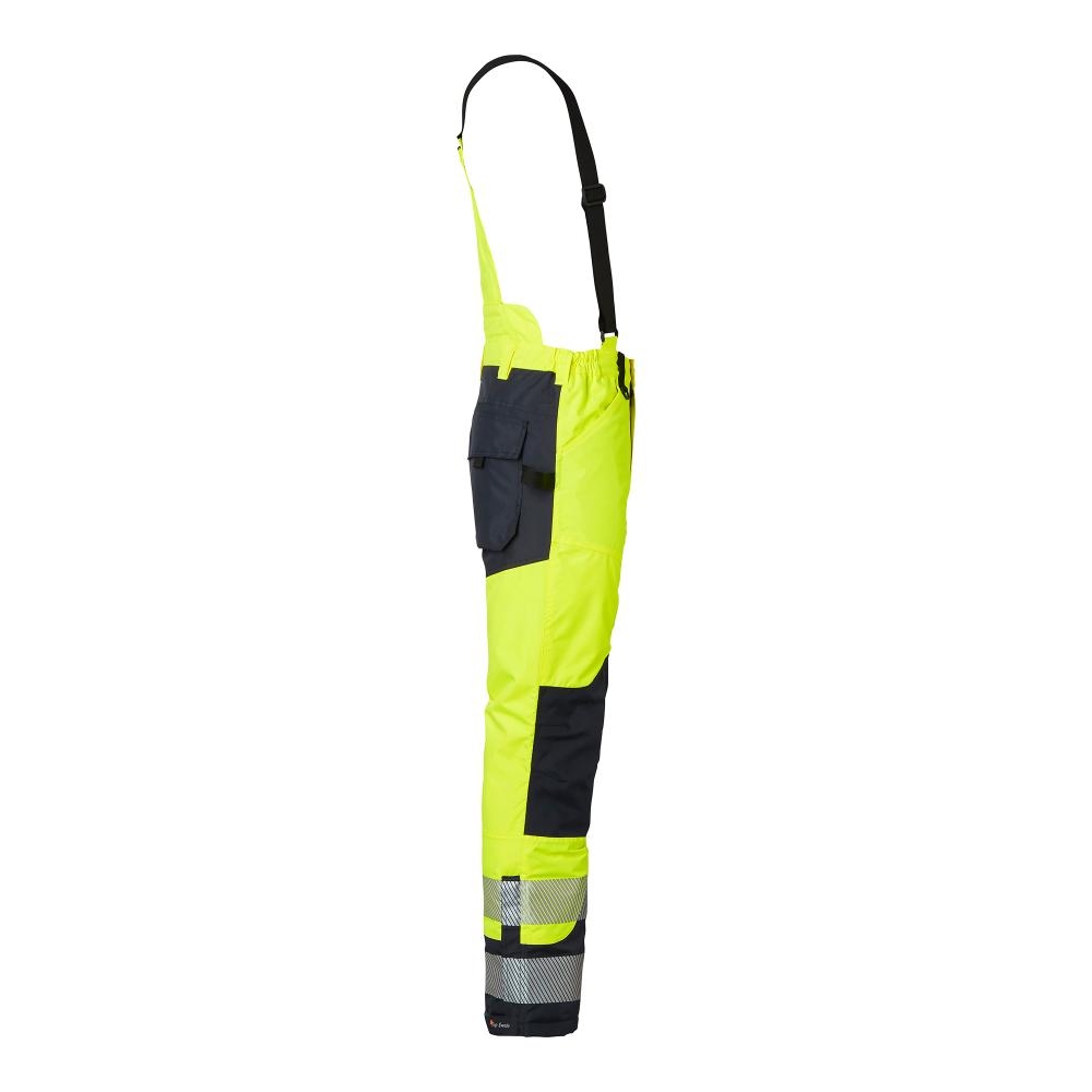 Produktbild för 121 Winter Trousers Fluorescent yellow/navy Unisex