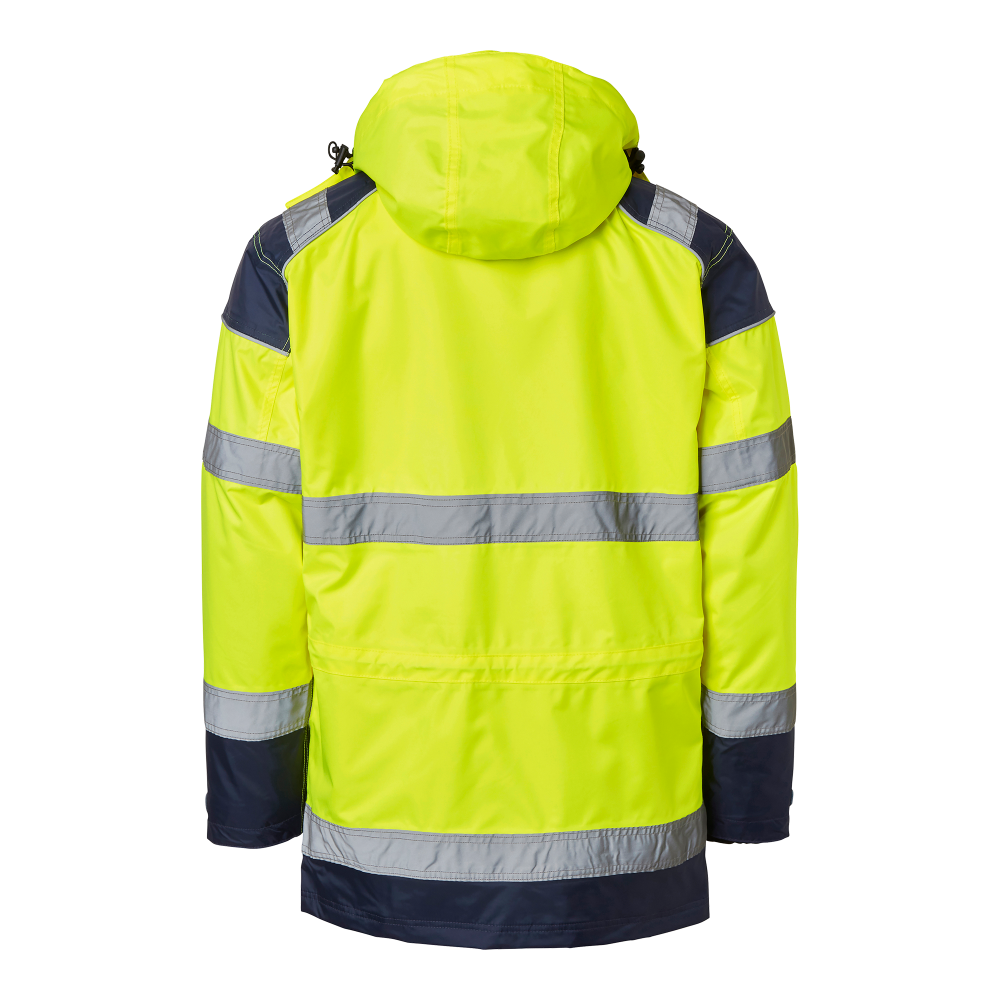 Produktbild för 126 Parka Fluorescent yellow/navy Unisex