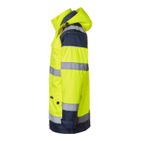Produktbild för 126 Parka Fluorescent yellow/navy Unisex