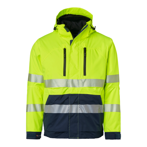 Top Swede 127 Jacket Fluorescent yellow/navy Unisex