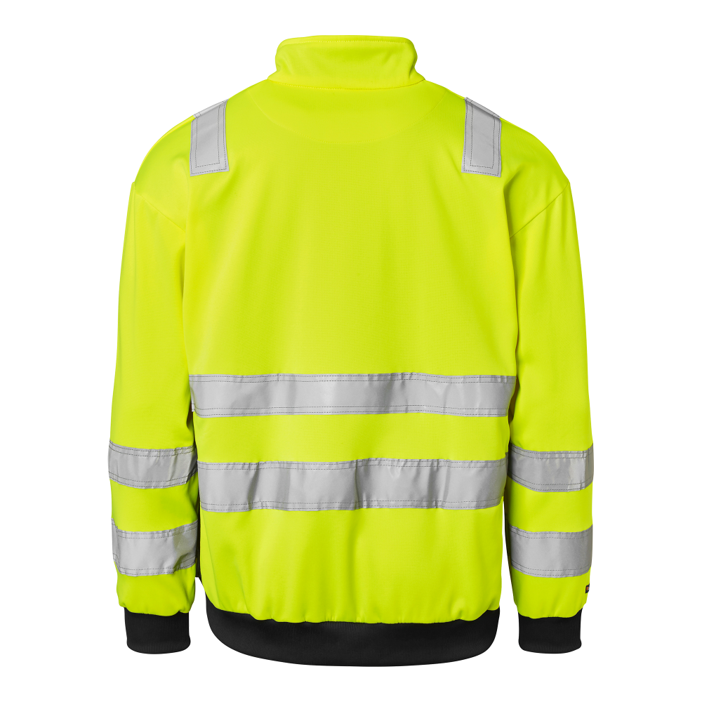 Produktbild för 136 Sweat Fluorescent yellow/navy Unisex