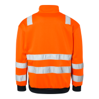 Produktbild för 136 Sweat Fluorescent orange/navy Unisex
