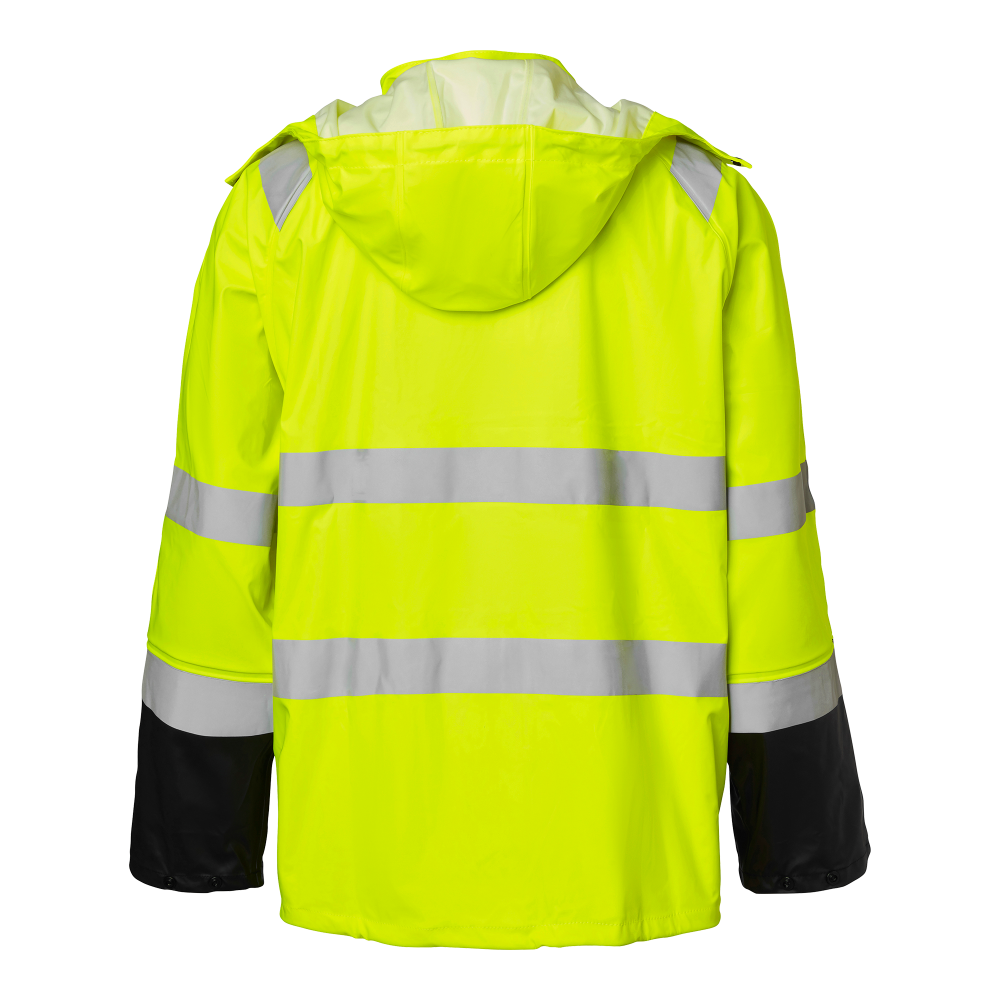 Produktbild för 180 Rain Jacket Hi-Vis Fluorescent yellow/black Unisex