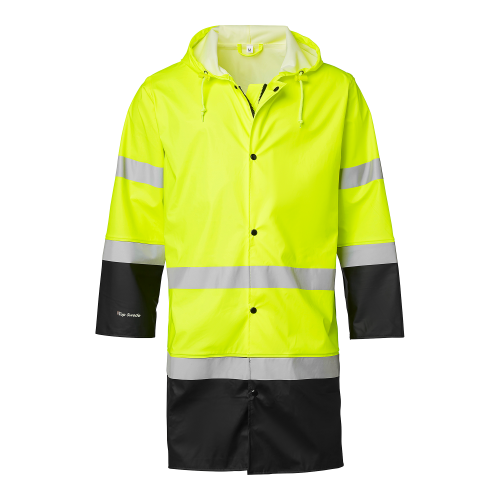 Top Swede 181 Rain Coat Hi-Vis Fluorescent yellow/black Unisex