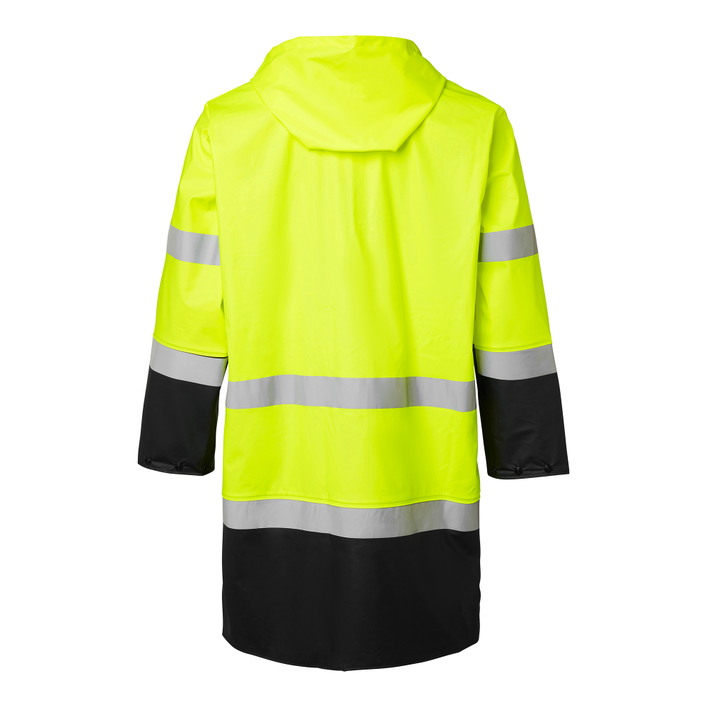 Produktbild för 181 Rain Coat Hi-Vis Fluorescent yellow/black Unisex