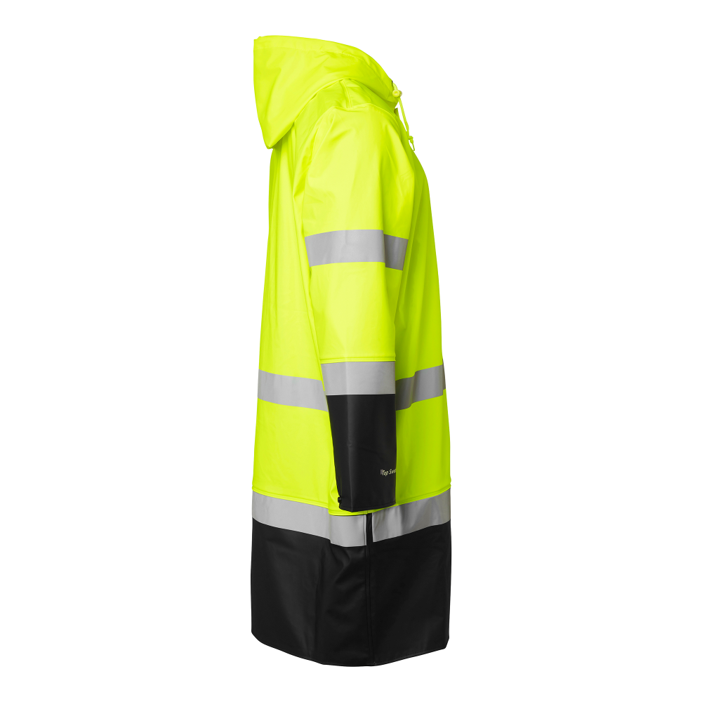 Produktbild för 181 Rain Coat Hi-Vis Fluorescent yellow/black Unisex