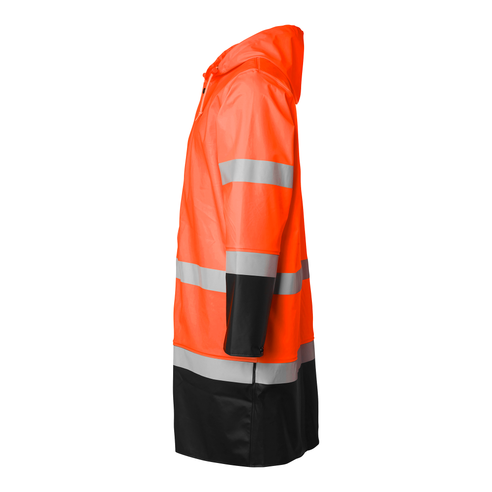 Produktbild för 181 Rain Coat Hi-Vis Fluorescent orange/black Unisex