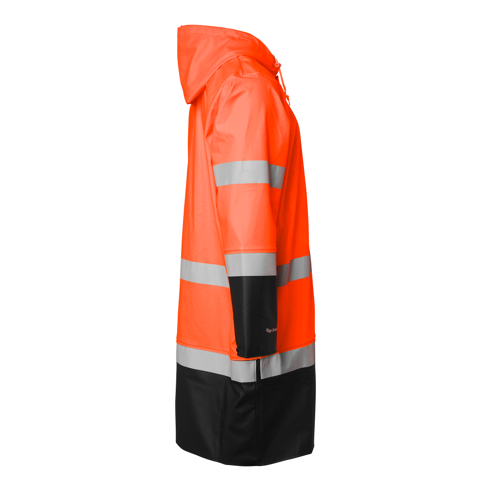 Produktbild för 181 Rain Coat Hi-Vis Fluorescent orange/black Unisex