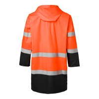 Produktbild för 181 Rain Coat Hi-Vis Fluorescent orange/black Unisex