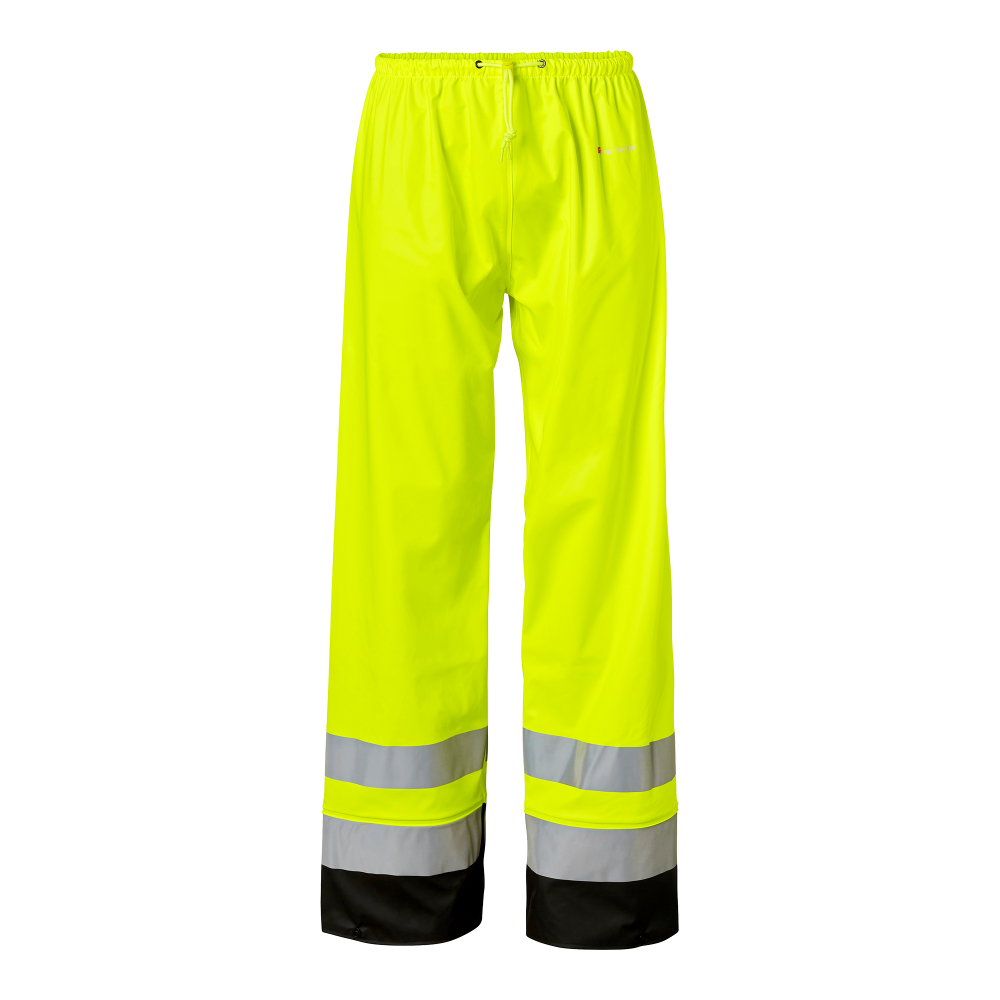 Produktbild för 182 Rain Trousers Hi-Vis Fluorescent yellow/black Unisex