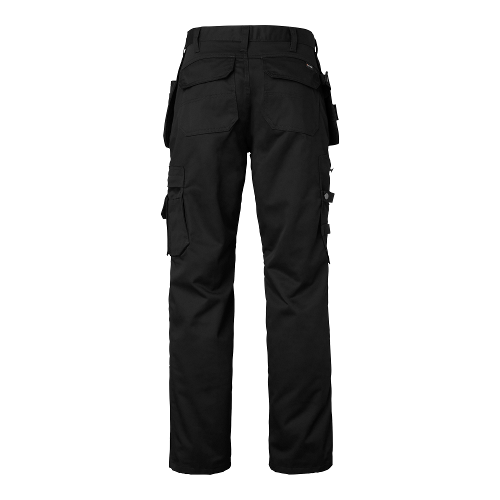 Produktbild för 193 Craftsmen Trousers Black Male