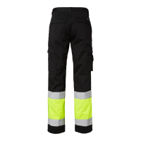 Produktbild för 2070 Trousers Black/fluorescent yellow Male