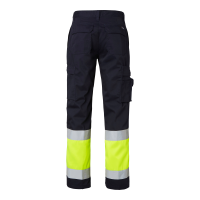 Produktbild för 2070 Trousers Navy/fluorescent yellow Male