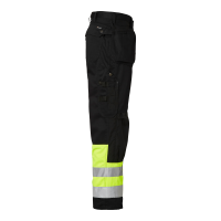 Produktbild för 2171 Craftsmen Trousers Black/fluorescent yellow Male