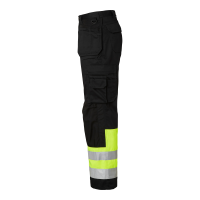 Produktbild för 2171 Craftsmen Trousers Black/fluorescent yellow Male