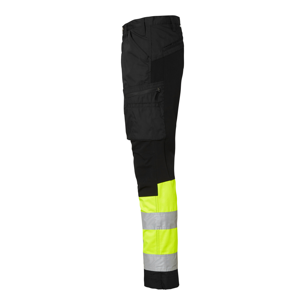 Produktbild för 220 Service Trousers Black/fluorescent yellow Male