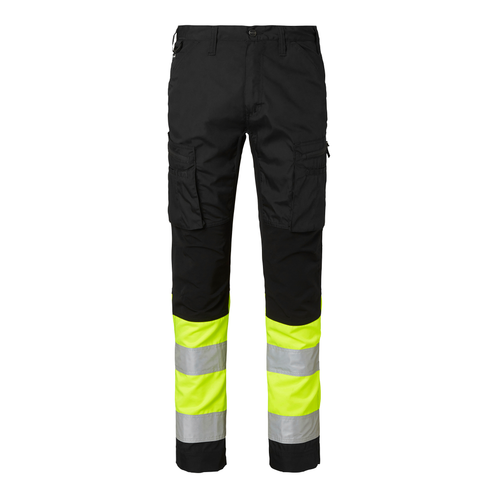 Produktbild för 220 Service Trousers Black/fluorescent yellow Male