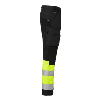 Produktbild för 220 Service Trousers Black/fluorescent yellow Male