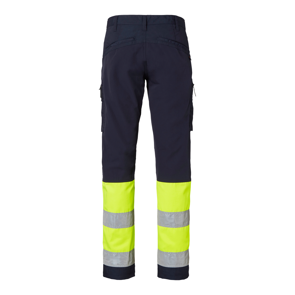 Produktbild för 220 Service Trousers Navy/fluorescent yellow Male