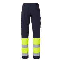 Produktbild för 220 Service Trousers Navy/fluorescent yellow Male