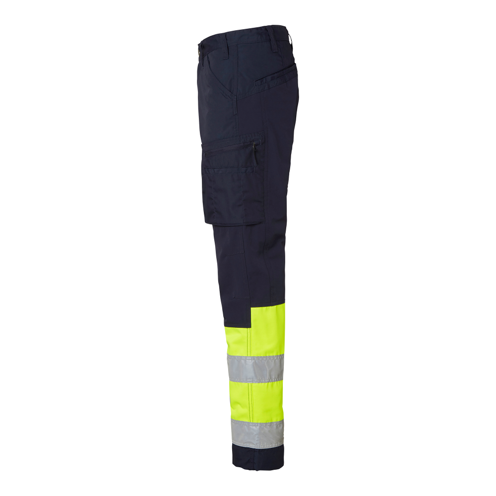 Produktbild för 220 Service Trousers Navy/fluorescent yellow Male