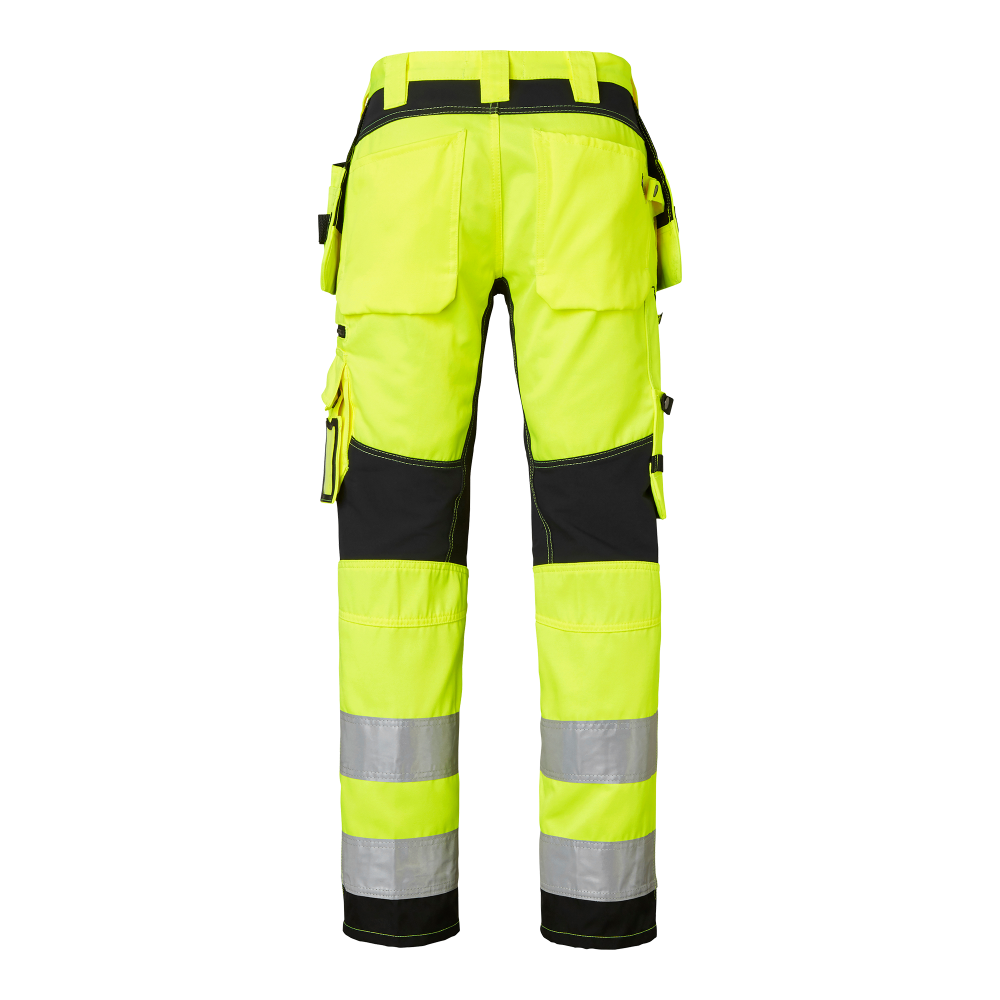 Produktbild för 236 Craftsmen Trousers Fluorescent yellow/black Male