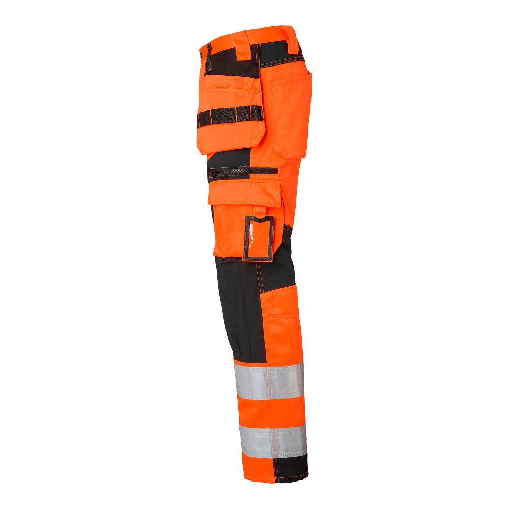 Produktbild för 236 Craftsmen Trousers Fluorescent orange/black Male