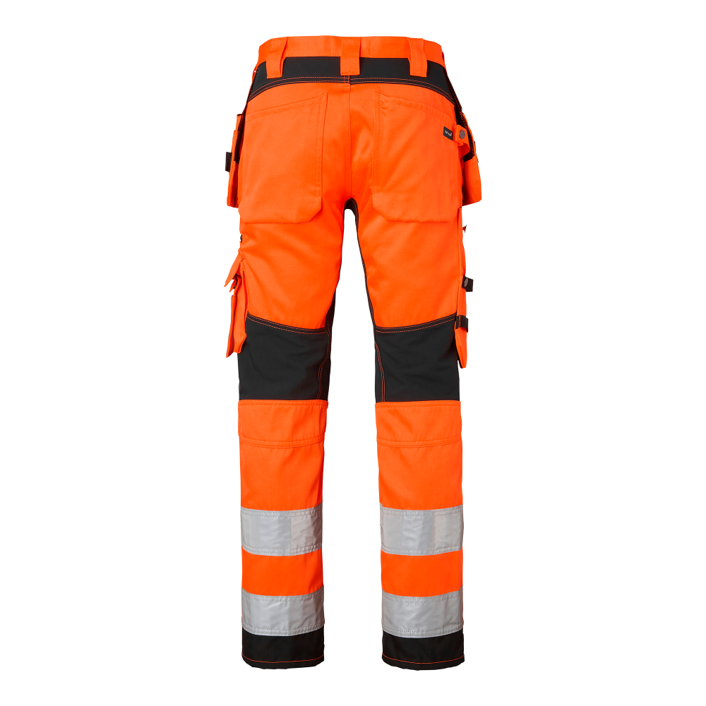 Produktbild för 236 Craftsmen Trousers Fluorescent orange/black Male