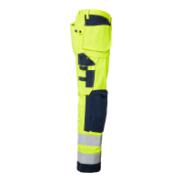 Produktbild för 2516 Craftsmen Trousers Fluorescent yellow/navy Male