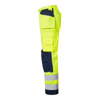 Produktbild för 2516 Craftsmen Trousers Fluorescent yellow/navy Male