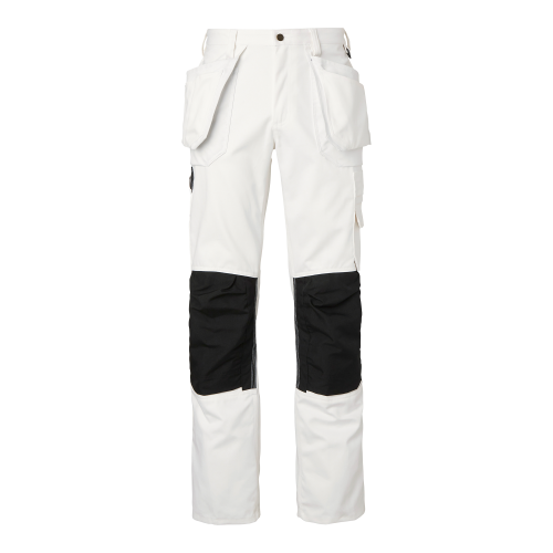 Top Swede 2515 Painter´s Trousers White/black Male