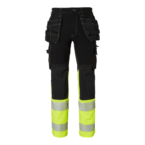 Top Swede 312 Craftsmen Trousers Black/fluorescent yellow Male