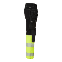 Produktbild för 312 Craftsmen Trousers Black/fluorescent yellow Male