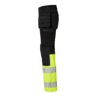 Produktbild för 312 Craftsmen Trousers Black/fluorescent yellow Male