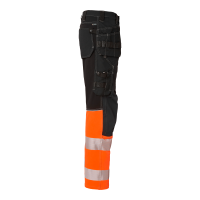 Produktbild för 312 Craftsmen Trousers Black/fluorescent orange Male