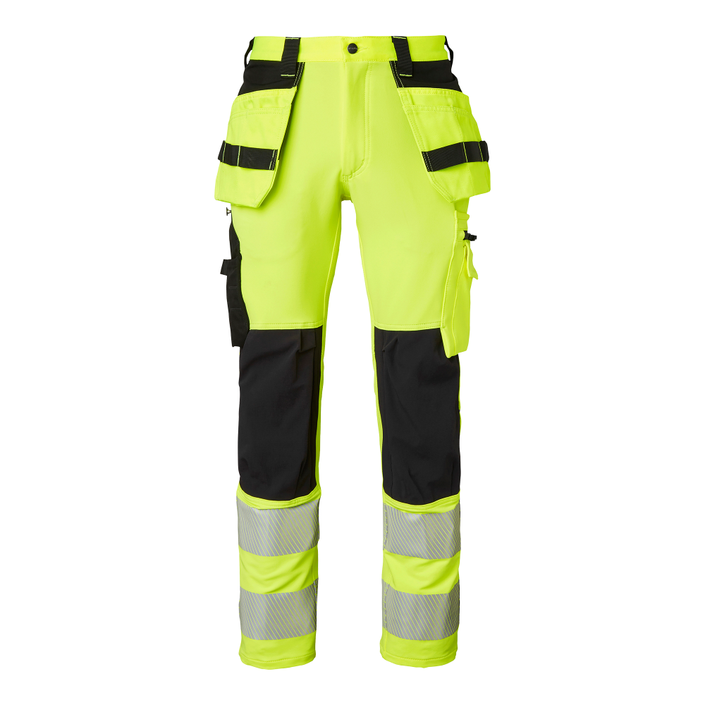 Produktbild för 313 Craftsmen Trousers Fluorescent yellow/black Male