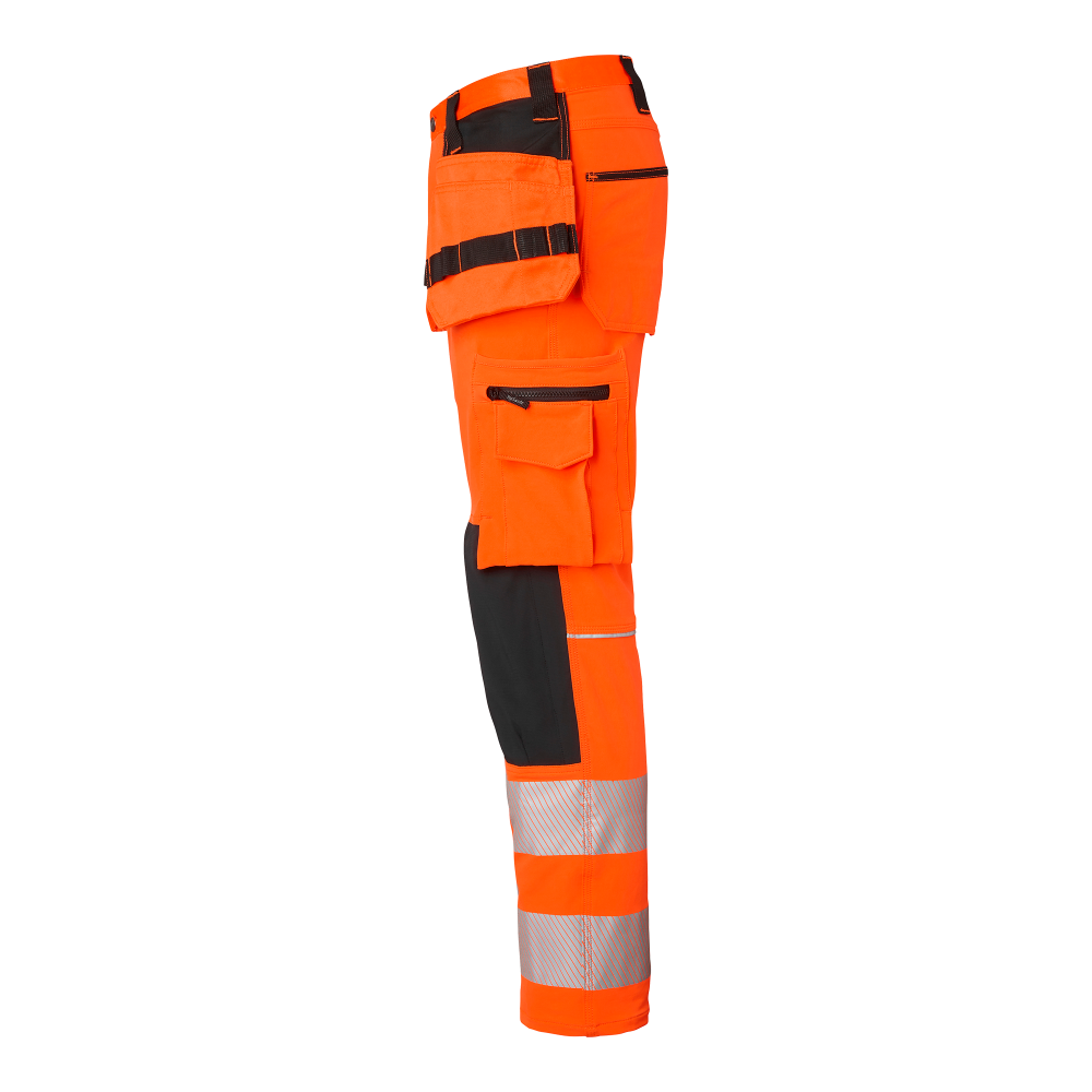 Produktbild för 313 Craftsmen Trousers Fluorescent orange/black Male