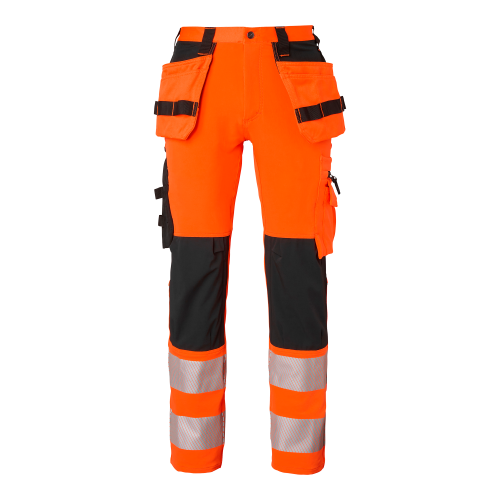 Top Swede 313 Craftsmen Trousers Fluorescent orange/black Male