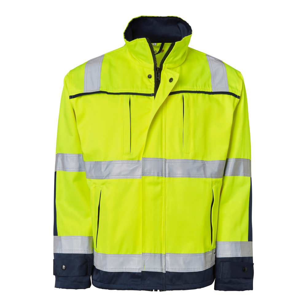 Produktbild för 3816 Jacket Fluorescent yellow/navy Unisex