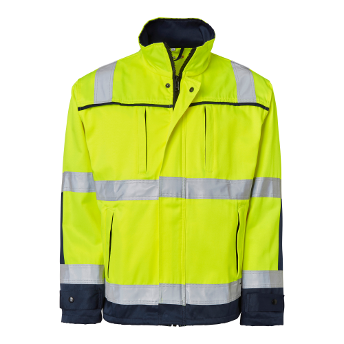 Top Swede 3816 Jacket Fluorescent yellow/navy Unisex