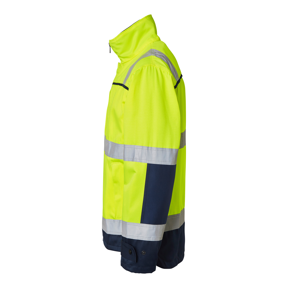 Produktbild för 3816 Jacket Fluorescent yellow/navy Unisex