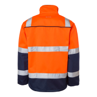 Produktbild för 3816 Jacket Fluorescent orange/navy Unisex
