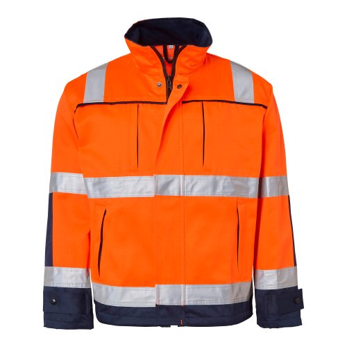 Top Swede 3816 Jacket Fluorescent orange/navy Unisex