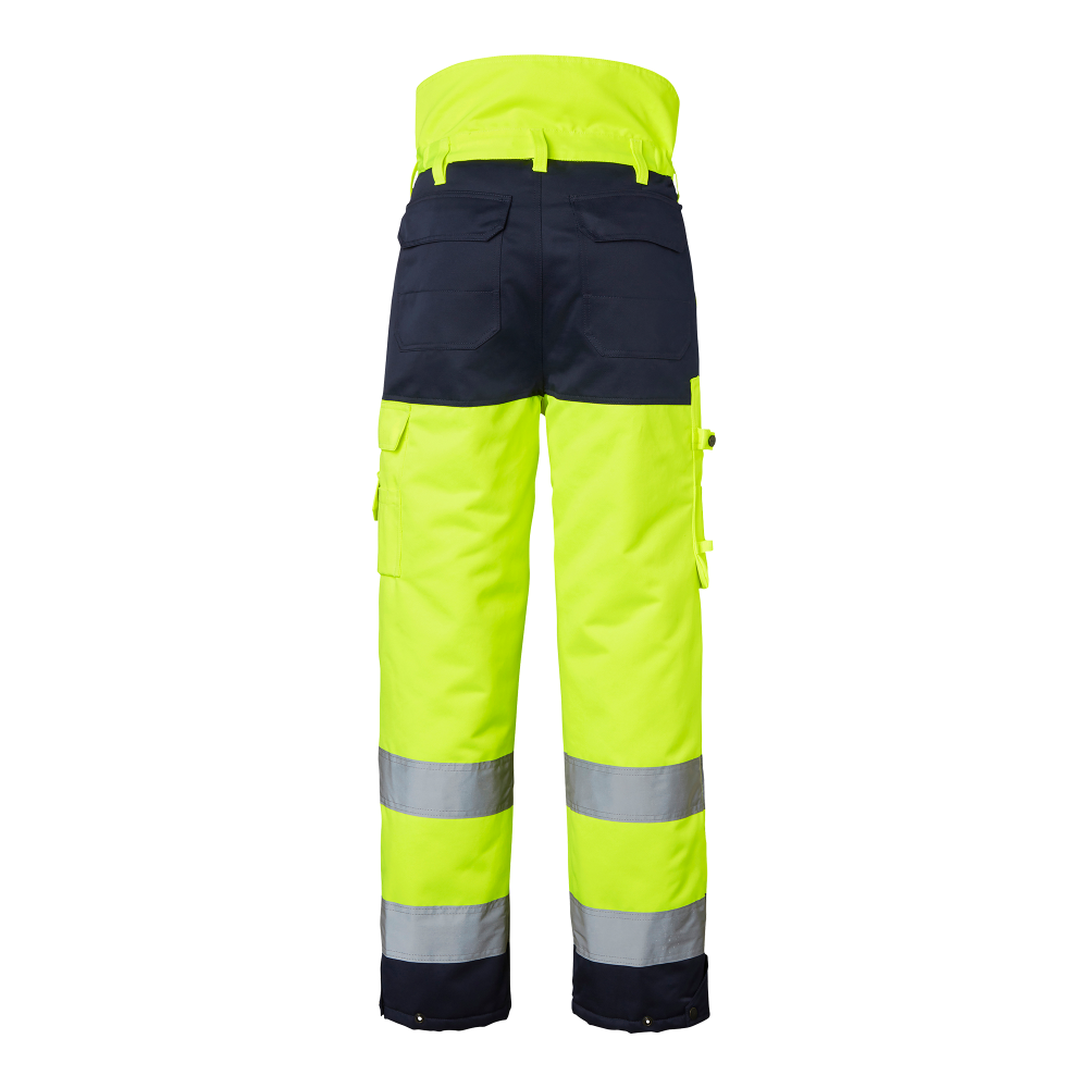 Produktbild för 4026 Winter Trousers Hi-Vis Fluorescent yellow/navy Unisex