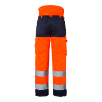 Produktbild för 4026 Winter Trousers Hi-Vis Fluorescent orange/navy Unisex