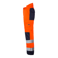 Produktbild för 4026 Winter Trousers Hi-Vis Fluorescent orange/navy Unisex